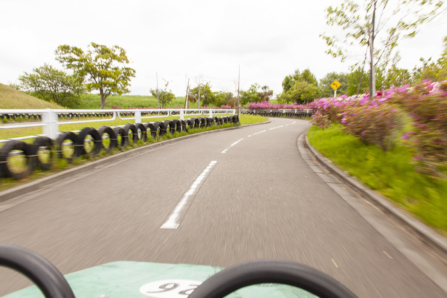 燕市交通公園｜ゴーカートのコース