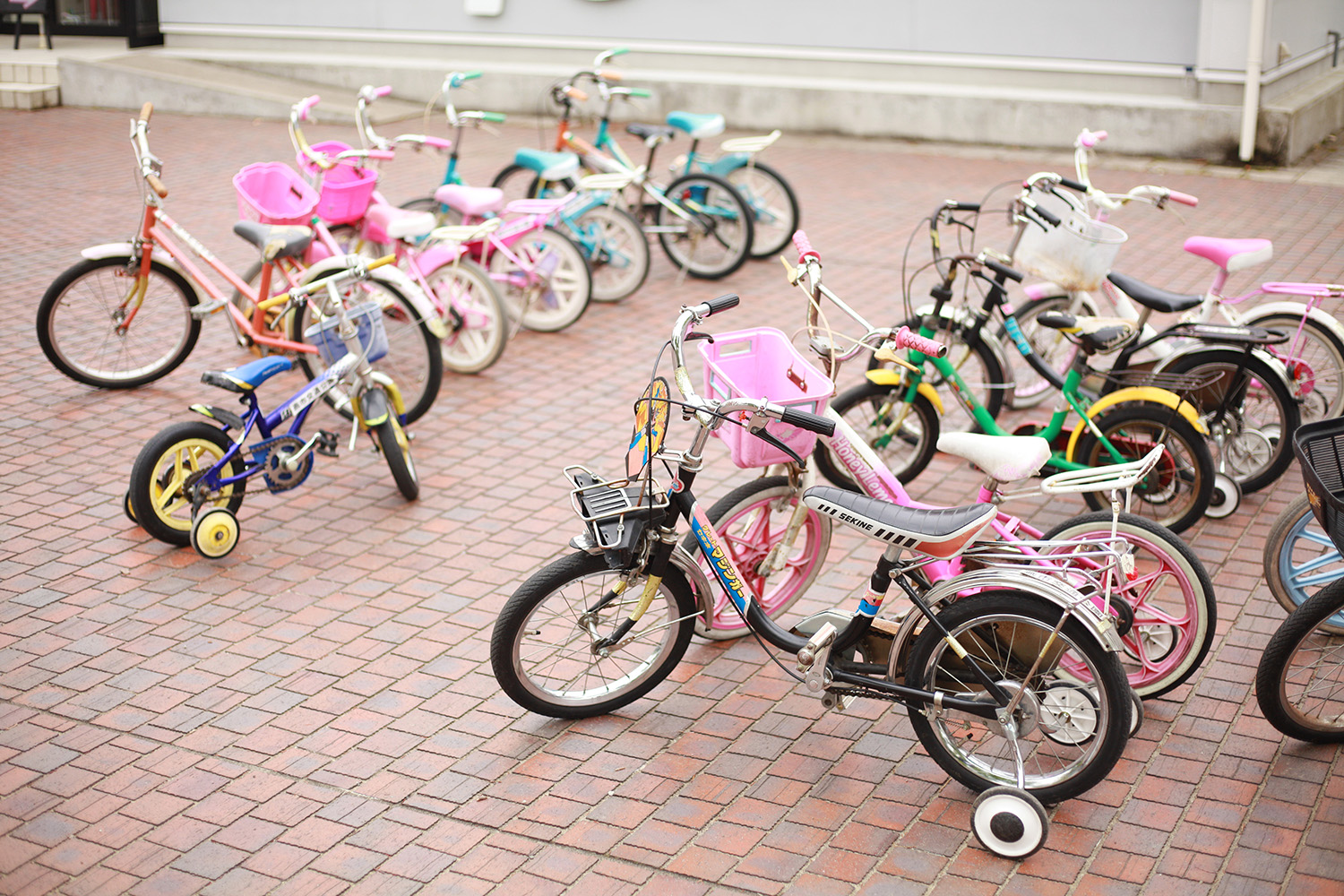 燕市交通公園｜貸出用の自転車