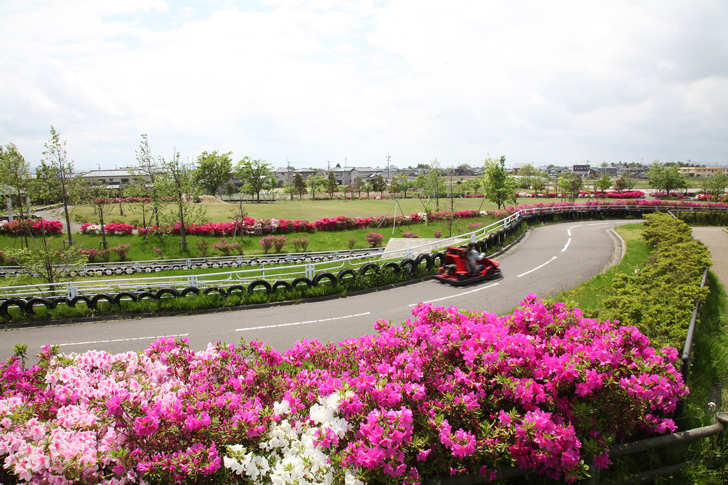 燕市交通公園｜ゴーカートのコース