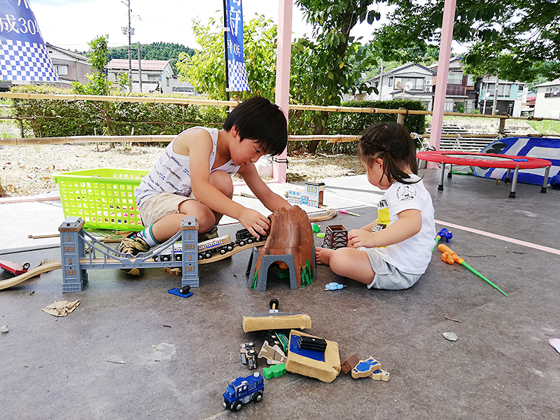 与板中川清兵衛BBQビール園｜キッズコーナー