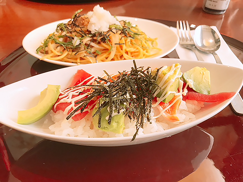 一作｜カフェ飯とパスタセット