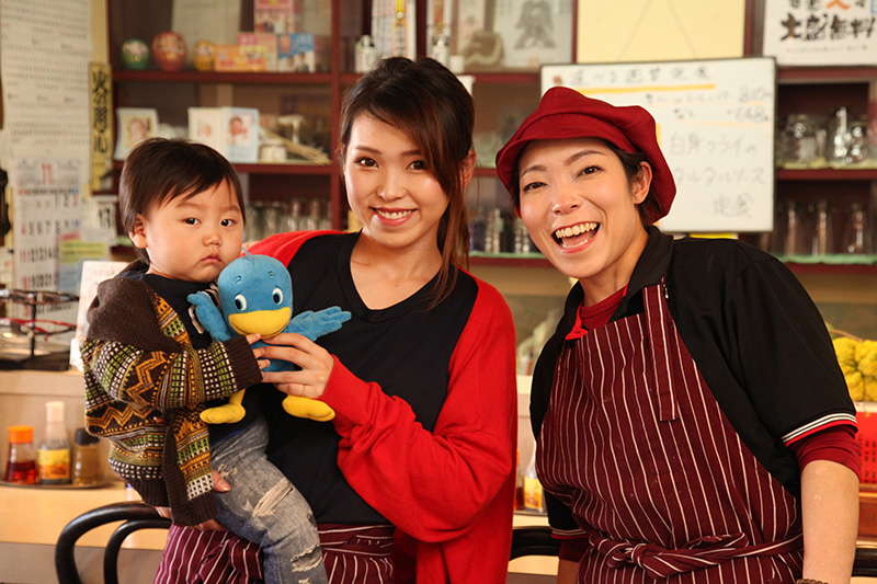 村上市　食菜 和ごころ　店員さん